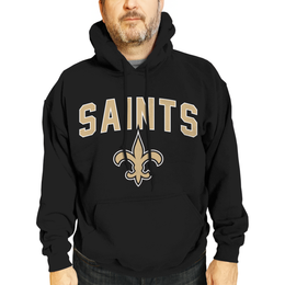 New Orleans Saints NFL Home Team Hoodie - Black