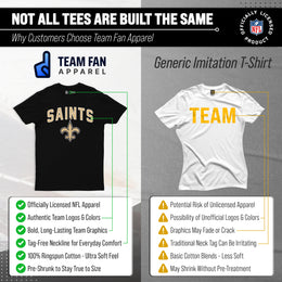 New Orleans Saints NFL Home Team Tee - Black