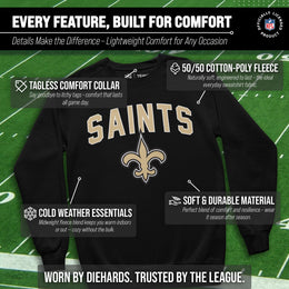 New Orleans Saints NFL Home Team Crew - Black