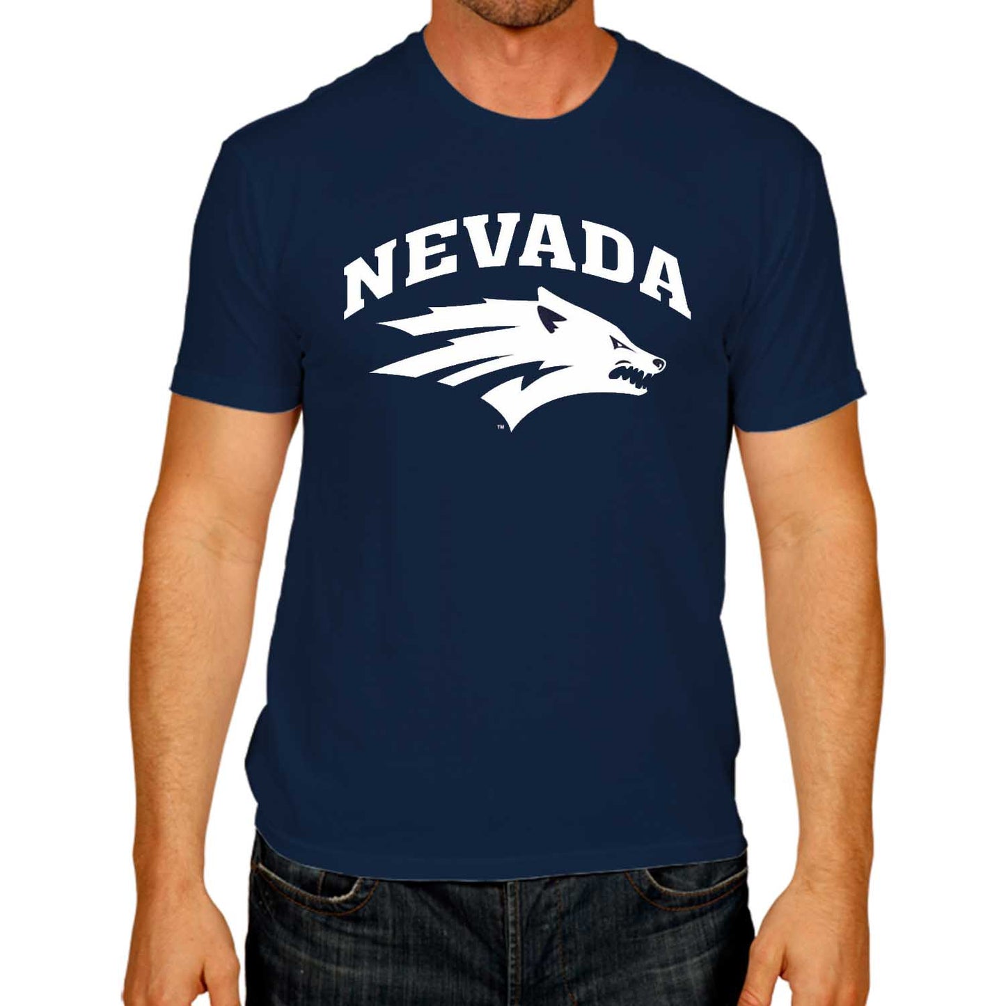 Nevada Wolf Pack NCAA Adult Gameday Cotton T-Shirt - Navy
