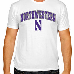 Northwestern Wildcats NCAA Adult Gameday Cotton T-Shirt - White