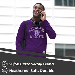 Northwestern Wildcats Adult University Crewneck - Purple