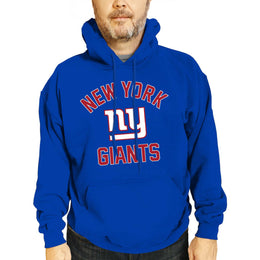 New York Giants NFL Adult Gameday Hooded Sweatshirt - Royal
