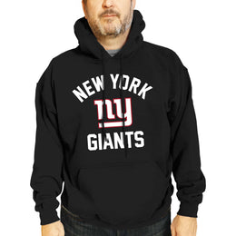 New York Giants NFL Adult Gameday Hooded Sweatshirt - Black