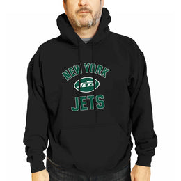 New York Jets NFL Adult Gameday Hooded Sweatshirt - Black