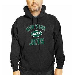 New York Jets NFL Adult Gameday Hooded Sweatshirt - Charcoal