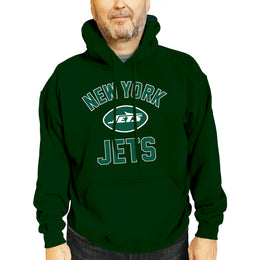 New York Jets NFL Adult Gameday Hooded Sweatshirt - Forest Green