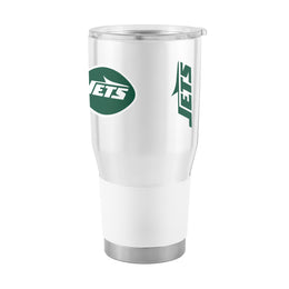 New York Jets NFL 30oz Gameday Stainless Steel Tumbler - White