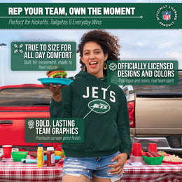 New York Jets NFL Home Team Hoodie - Forest Green