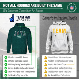 New York Jets NFL Adult Unisex Starting Fresh Ultra Soft Fleece Hooded Sweatshirt - Green