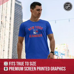 New York Rangers NHL Adult Game Day Unisex T-Shirt - Royal
