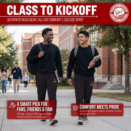 Ohio State Buckeyes NCAA Men’s University Cloud Jersey Performance Jogger Pants with Drawstring Waistband - Black Heather