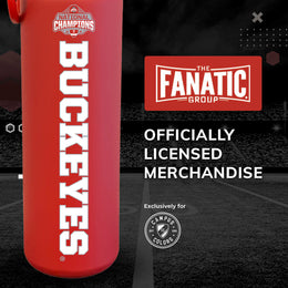 Ohio State Buckeyes NCAA College Football Nationship Championship 24 oz Water Bottle - Red