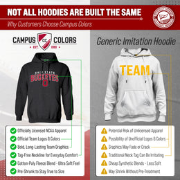 Ohio State Buckeyes NCAA Adult Unisex Starting Fresh Heathered Hooded Fleece Sweatshirt - Black Heather