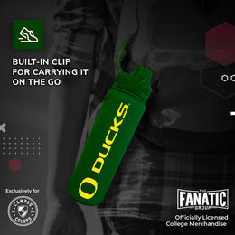Oregon Ducks NCAA Stainless Steel Water Bottle - Green
