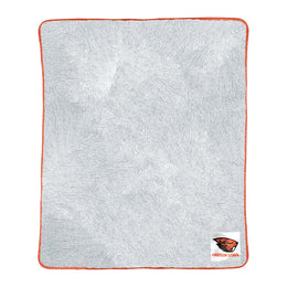 Oregon State Beavers NCAA Silk Sherpa College Throw Blanket - Texas Orange