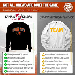Oregon State Beavers Adult Arch & Logo Soft Style Gameday Crewneck Sweatshirt - Black