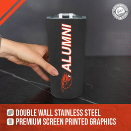 Oregon State Beavers Collegiate Stainless Steel Travel Tumbler for Alumni - Black