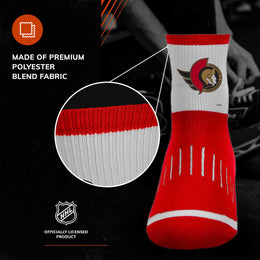 Ottawa Senators NHL Youth Surge Socks - Red