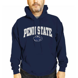 Penn State Nittany Lions NCAA Adult Tackle Twill Hooded Sweatshirt - Navy
