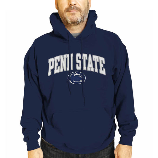 Penn State Nittany Lions NCAA Adult Tackle Twill Hooded Sweatshirt - Navy