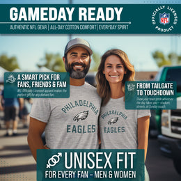 Philadelphia Eagles NFL Adult Gameday T-Shirt - Gray