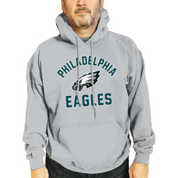 Philadelphia Eagles NFL Adult Gameday Hooded Sweatshirt - Gray