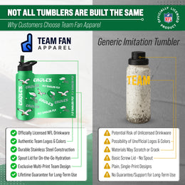 Philadelphia Eagles NFL 34Oz Native Quencher Water Bottle - Kelly Green