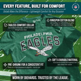 Philadelphia Eagles NFL Starting Fresh Tee - Kelly Green