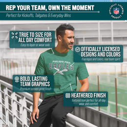 Philadelphia Eagles NFL Starting Fresh Tee - Kelly Green