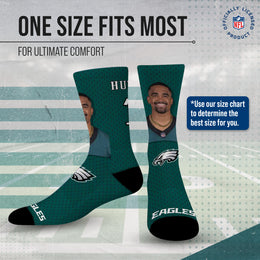 Philadelphia Eagles NFL Youth Roster Player Crew Socks - Green