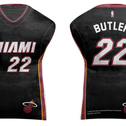 Miami Heat NBA Travel Jimmy Butler Jersey Cloud Pillow Bedding Accessories - Black