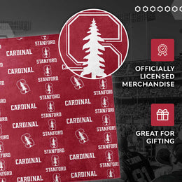 Stanford Cardinal NCAA Double Sided Blanket - Cardinal