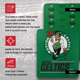 Boston Celtics NBA Double Sided Blanket - Green