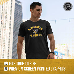 Pittsburgh Penguins NHL Adult Game Day Unisex T-Shirt - Black