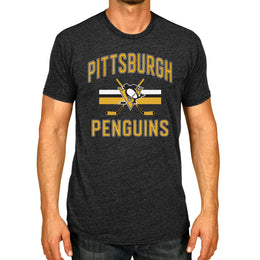 Pittsburgh Penguins NHL Adult Faceoff Tag-Less T-Shirt - Black