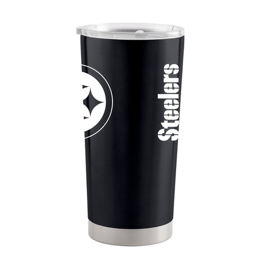 Pittsburgh Steelers NFL 20oz Gameday Stainless Steel Tumbler - Black
