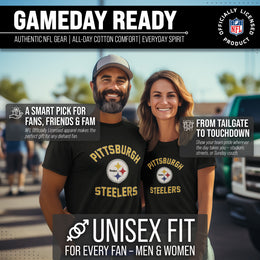 Pittsburgh Steelers NFL Adult Gameday T-Shirt - Black