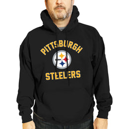 Pittsburgh Steelers NFL Adult Gameday Hooded Sweatshirt - Black