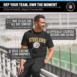 Pittsburgh Steelers NFL Home Team Tee - Black