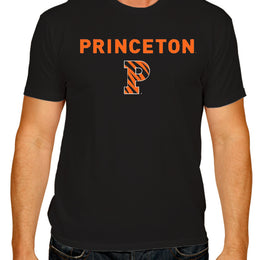 Princeton Tigers NCAA Adult Gameday Cotton T-Shirt - Black