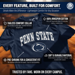 Penn State Nittany Lions NCAA Adult Gameday Cotton T-Shirt - Navy