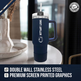 Penn State Nittany Lions College & University 40 oz Travel Tumbler With Handle - Navy