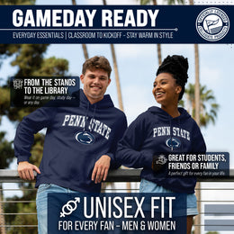 Penn State Nittany Lions Adult Arch & Logo Soft Style Gameday Hooded Sweatshirt - Navy