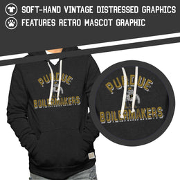 Purdue Boilermakers Adult University Hoodie - Black