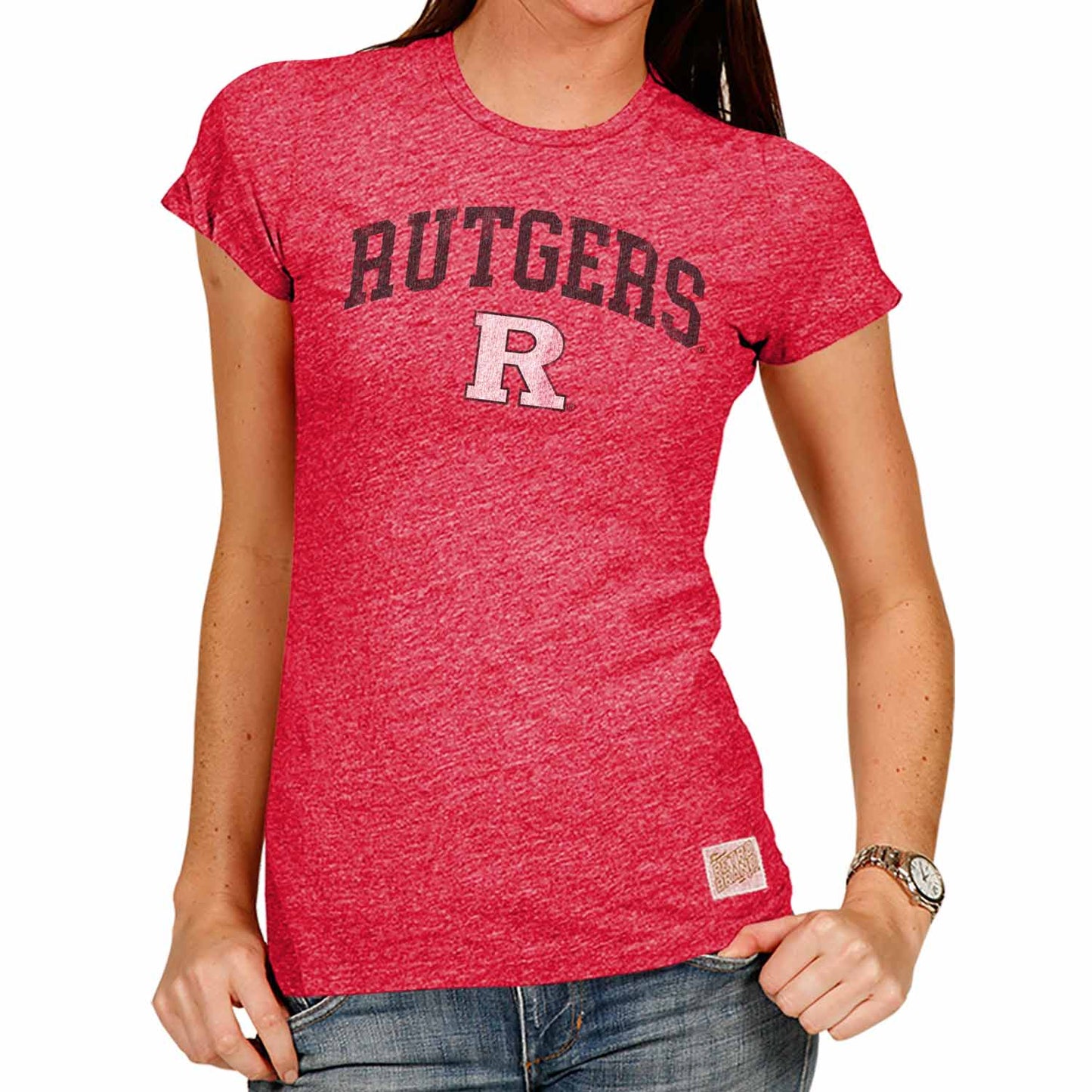 Rutgers Scarlet Knights University Women's T-Shirt  - Red