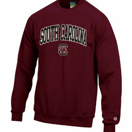 South Carolina Gamecocks Adult Tackle Twill Crewneck - Cardinal