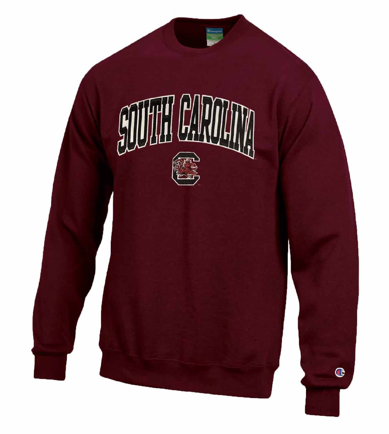 South Carolina Gamecocks Adult Tackle Twill Crewneck - Cardinal