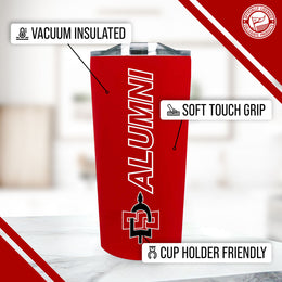 San Diego State Aztecs Collegiate Stainless Steel Travel Tumbler for Alumni - Red