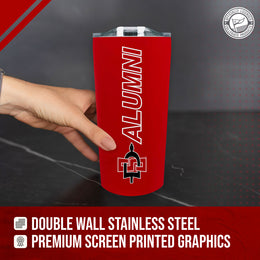 San Diego State Aztecs Collegiate Stainless Steel Travel Tumbler for Alumni - Red